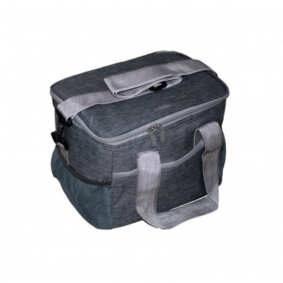 Thermal picnic bag 11l Mazhura textile gray (mz1089)