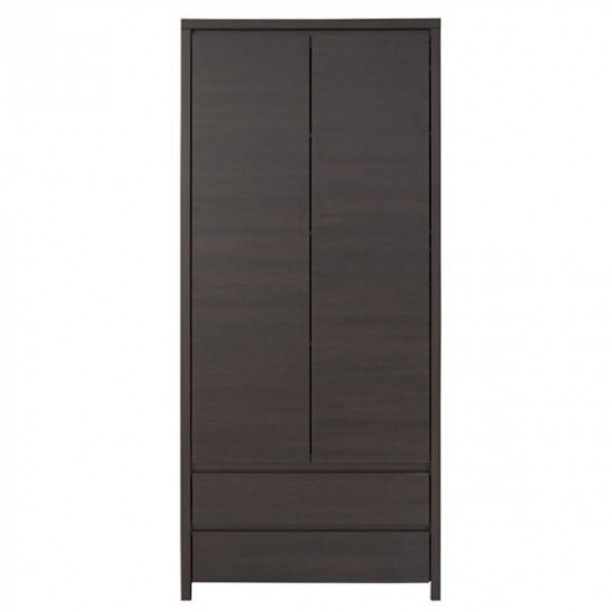 Case cabinet Caspian REG2D2S /900x405x2005 made of chipboard color Milano oak dark Gerbor Holding