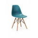 Chair M-05 /825*465*515 plastic Tiffany color/ wooden legs Wind Furniture