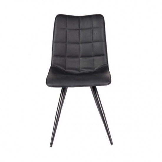 Chair M-26 /900*460*585 artificial leather Black + painted metal Wind Furniture