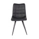 Chair M-26 /900*460*585 artificial leather Black + painted metal Wind Furniture