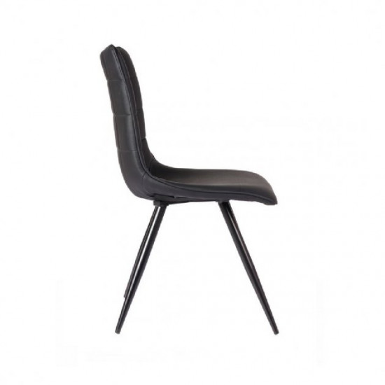 Chair M-26 /900*460*585 artificial leather Black + painted metal Wind Furniture