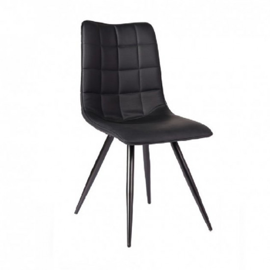 Chair M-26 /900*460*585 artificial leather Black + painted metal Wind Furniture