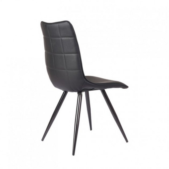 Chair M-26 /900*460*585 artificial leather Black + painted metal Wind Furniture