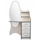 Dressing table Bella MAXI-FURNITURE Chamonix light (9150)