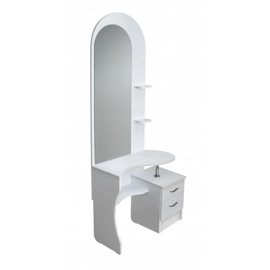 Dressing table Camellia 3 MAXI-FURNITURE White smooth (11476)