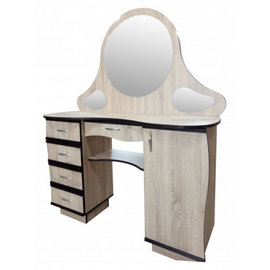 Gladys dressing table with MDF overlays decor MAXI-FURNITURE Sonoma Oak (11796)