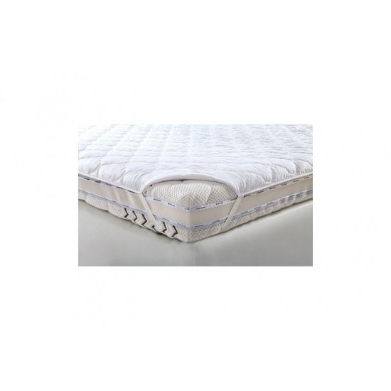 Mattress cover Matroluxe double-sided with corner clamps 140x190