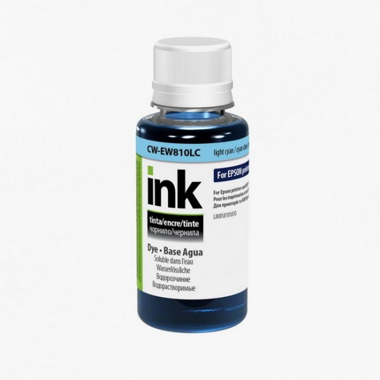 Ink CW Epson L800/L810/L850 (Light Cyan) (CW-EW810LC01) (T6735) 100ml