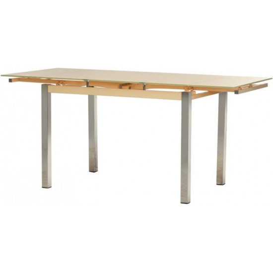 Dining table Vetro Mebel T-231 Cream (T-231- crem)