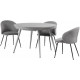 Dining table Vetro Mebel TML-875 Ice gray (TML-875-ice-grey)