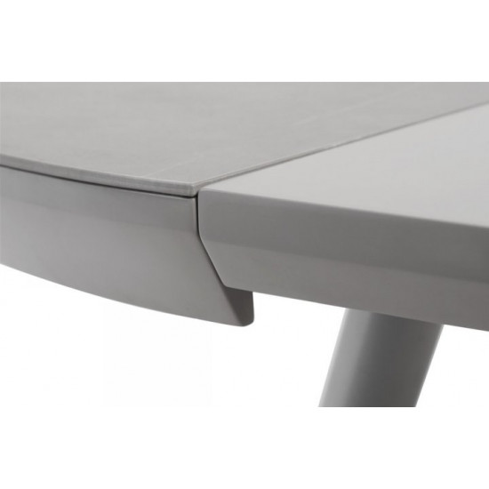 Dining table Vetro Mebel TML-875 Ice gray (TML-875-ice-grey)