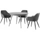 Dining table Vetro Mebel TML-875 Ice gray (TML-875-ice-grey)