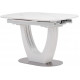 Dining table Vetro Mebel TML-866 White marble (TML-866-white-marble)