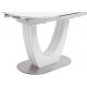 Dining table Vetro Mebel TML-866 White marble (TML-866-white-marble)