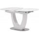 Dining table Vetro Mebel TML-866 White marble (TML-866-white-marble)