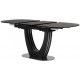 Dining table Vetro Mebel TML-866 Nero Markina (TML-866-nero-markina)