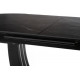 Dining table Vetro Mebel TML-866 Nero Markina (TML-866-nero-markina)