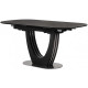 Dining table Vetro Mebel TML-866 Nero Markina (TML-866-nero-markina)