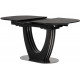 Dining table Vetro Mebel TML-866 Nero Markina (TML-866-nero-markina)