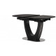 Dining table Vetro Mebel TML-866 Nero Markina (TML-866-nero-markina)