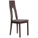 Dining chair AMF Portland dark walnut / graphite fabric color