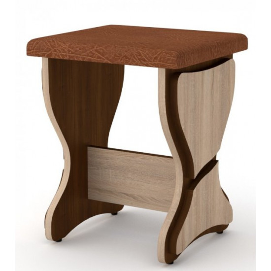 Kitchen stool with pads Kompanit T-3 oak Sonoma