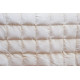 Anti-decubitus mattress (flax seeds), size 70x190 cm, cream