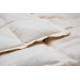 Anti-decubitus mattress (flax seeds), size 70x190 cm, cream