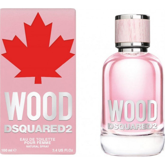  Туалетная вода для женщин Dsquared2 Wood For Her 100 мл (8011003845583)