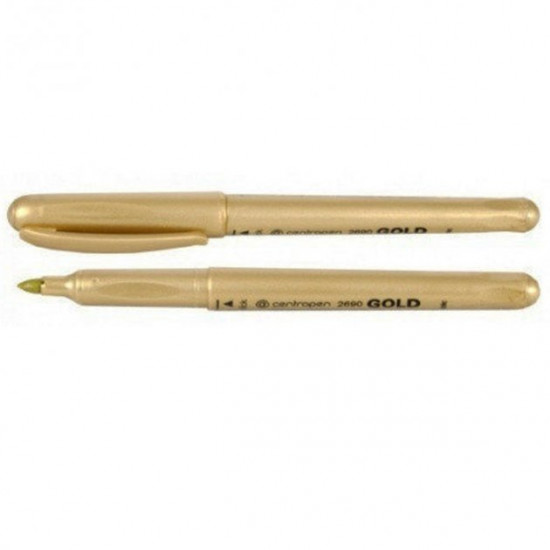 Centropen permanent marker 1.5-3 mm gold (2690/12)