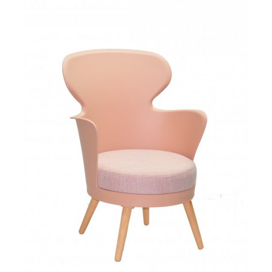 Armchair Armin Onder Mebli Pink 68