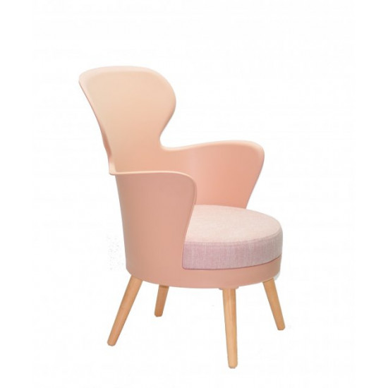 Armchair Armin Onder Mebli Pink 68