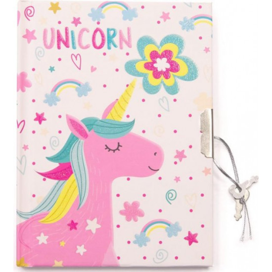 Children's notebook Malevaro in gift box with pen Cute unicorn (641956-A) (6931164701356)