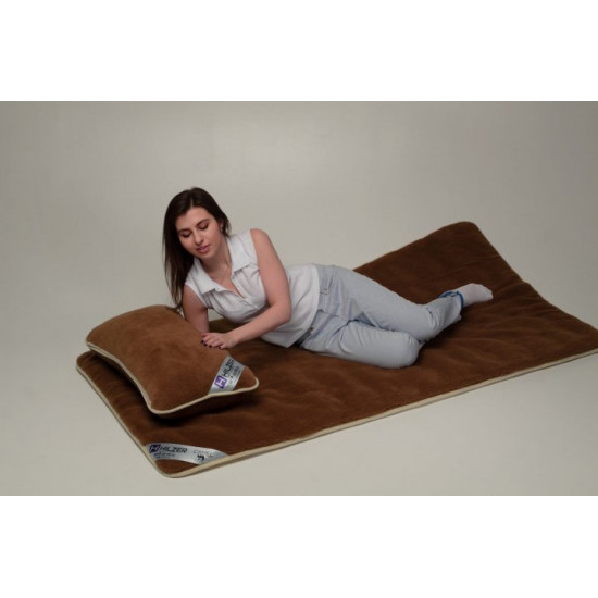 Mattress cover HILZER (CAMEL) - with foam on rolls size 220x200 cm