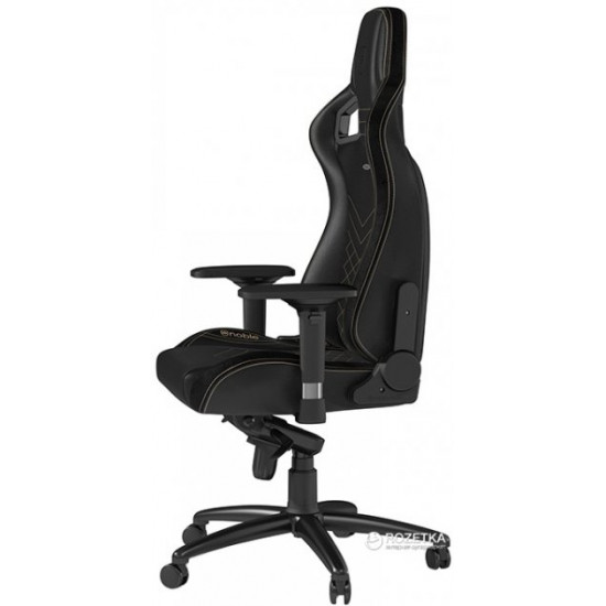 Крісло геймерське NOBLECHAIRS Epic Series Black/Gold (NBL-PU-GOL-002)