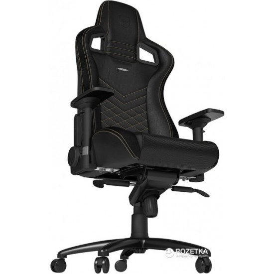 Крісло геймерське NOBLECHAIRS Epic Series Black/Gold (NBL-PU-GOL-002)