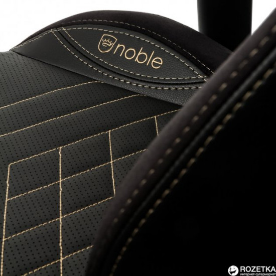 Крісло геймерське NOBLECHAIRS Epic Series Black/Gold (NBL-PU-GOL-002)