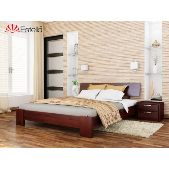 Double bed 160x200 wooden Estella Titan Mahon (Shchit-104) L4