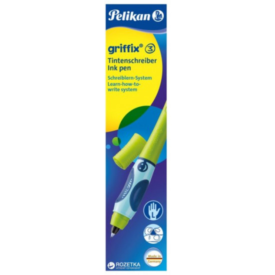 Capillary pen Pelikan Griffix Green Blue educational for left-handed people (962230)