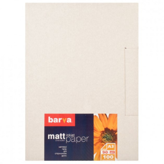 Barva paper matte density 90 g/m2 A3 100 l IP-A090-004