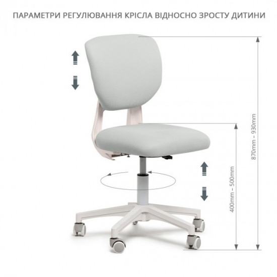 Children's ergonomic chair Fundesk Buono Blue