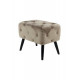 Pouf Kayoom Piano 125 Beige-gray / Black Rectangular (2I8TJ)