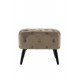 Pouf Kayoom Piano 125 Beige-gray / Black Rectangular (2I8TJ)