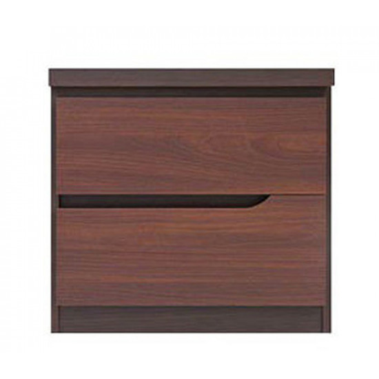 Bedside table BRV Julie KOM_2SP acacia Mali bronze (022)