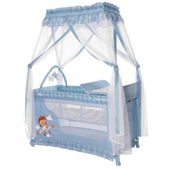  Манеж Lorelli Magic Sleep Blue Adventure (Magic Sleep Blue Advent)