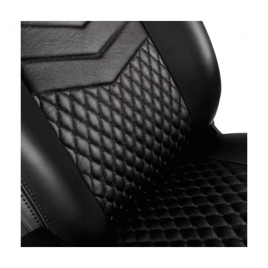 Крісло ігрове Noblechairs Icon Real Leather Black (GAGC-090)