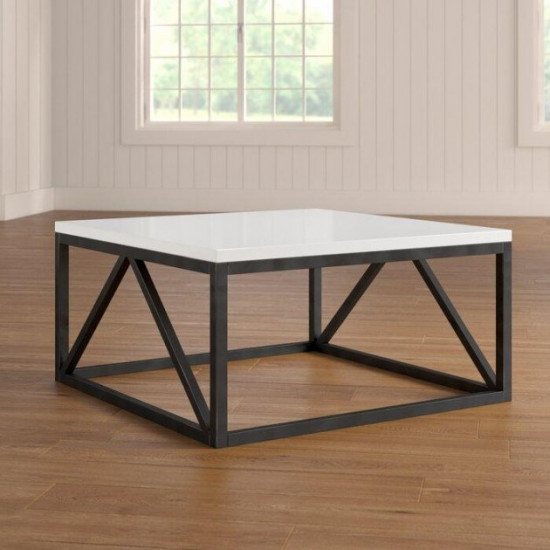 Coffee and coffee table GoodsMetall in Loft style 900x900x450 (ZhS1175)