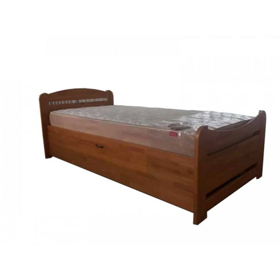 Bed Camelia Linaria made of solid beech 90x200 natural wood