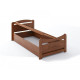 Bed Camelia Linaria made of solid beech 90x200 natural wood